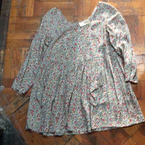 VTG 90s Babydoll Empire Waist Dress, OS - Picture 3 of 8